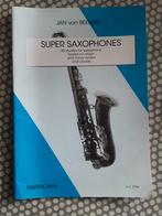 Jan van Beekum  - Super saxophones   35 studies, Muziek en Instrumenten, Bladmuziek, Ophalen of Verzenden, Zo goed als nieuw, Saxofoon