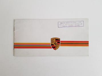 PORSCHE - 924 - 911 - 928 brochure - Sonauto (FR) beschikbaar voor biedingen