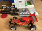tamiya 1/10 gravel hound qd buggy + 2 accu’s en lader 1:10, Ophalen, Zo goed als nieuw, Afstandsbediening