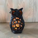 Gietijzeren Uil Decoratie, Antiek en Kunst, Antiek | Kandelaars, Ophalen of Verzenden, Overige materialen