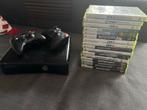 Xbox 360 met spellen - Werkend!, Spelcomputers en Games, Spelcomputers | Xbox 360, Ophalen, Met 2 controllers, 120 GB, Gebruikt