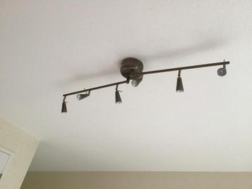 Koperkleurige Spotjesplafondlamp Halogeen beschikbaar voor biedingen