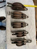 Te koop partij teakhout en tufnol blokken, Ophalen of Verzenden, Zo goed als nieuw, Zeilboot