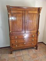 Prachtig Klein Eiken Empire Kabinet, Antiek en Kunst, Antiek | Meubels | Kasten, Ophalen