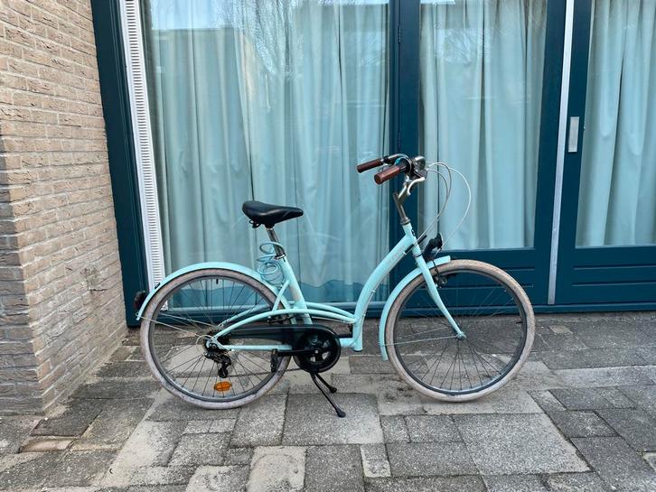 Stadsfiets Btwin Elops 320 Mint 44cm, Fietsen en Brommers, Fietsen | Dames | Damesfietsen, Gebruikt, Overige merken, (Extra) lage instap
