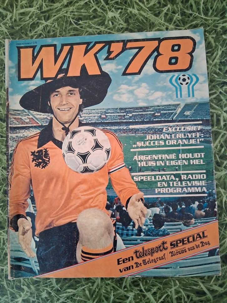 WK voetbal 1978 Argentinië Special Telegraaf Telesport, Verzamelen, Sportartikelen en Voetbal, Gebruikt, Boek of Tijdschrift, Buitenlandse clubs