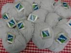 Breiwol wol garen Phildar Dolcina D.K. licht grijs 14 bollen, Ophalen of Verzenden, Nieuw, Breien of Haken, Wol of Garen