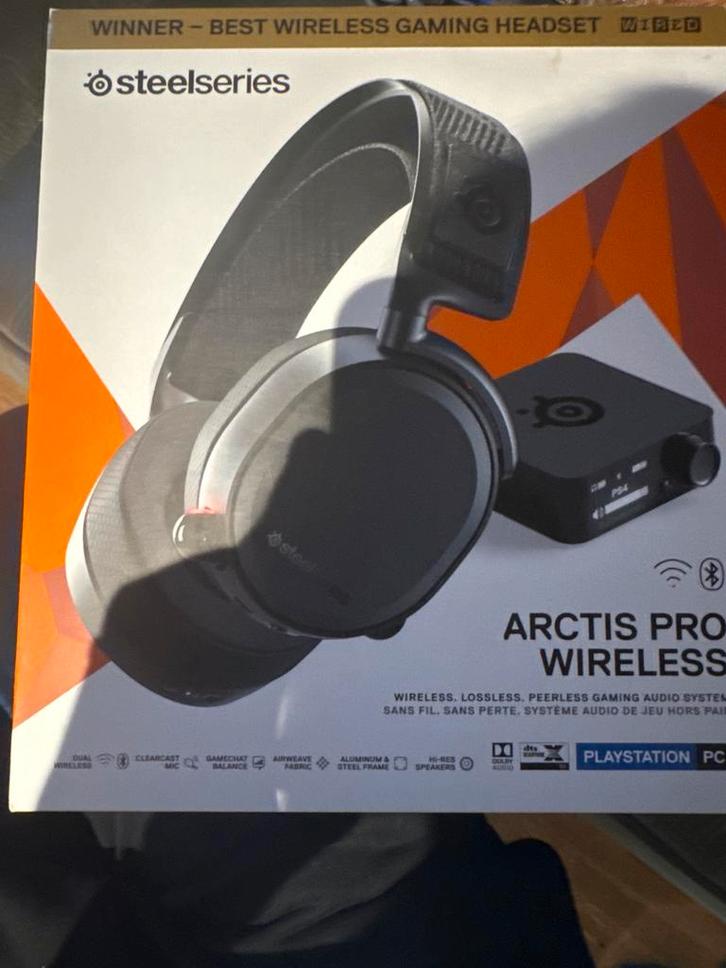 Steelseries Arctis Pro Wireless Gaming Headset, Audio, Tv en Foto, Koptelefoons, Zo goed als nieuw, Over oor (circumaural), Overige merken