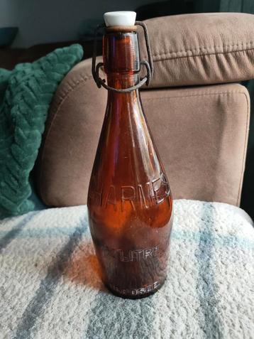 Franse retour brouwerij bierfles uit 1934 beschikbaar voor biedingen