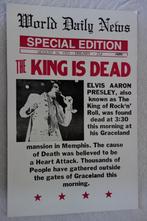 Elvis Presley’s kartonnen posters., Verzamelen, Muziek, Artiesten en Beroemdheden, Ophalen of Verzenden, Poster, Artwork of Schilderij