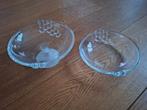 Walther Glas Siebenstern Collectie 2 schaaltjes., Ophalen of Verzenden, Zo goed als nieuw, Glas, Schaal of Schalen