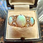Vintage ring Opaal, Ophalen of Verzenden, Overige materialen, Ring