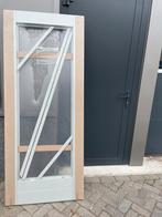 Tuin/Balkondeur, Doe-het-zelf en Verbouw, Deuren en Horren, Ophalen, 200 tot 215 cm, Glas, Buitendeur
