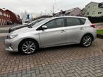 Toyota Auris 1.8 Hybrid 2014 EXECUTIVE Half Leder ParkSensor, Auto's, Zwart, 4 cilinders, Leder en Stof, 26 km/l