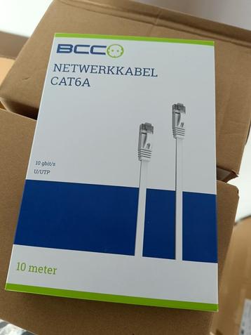 BCC netwerkkabels CAT6a – 10 Gb - 10m & 3m aangeboden beschikbaar voor biedingen