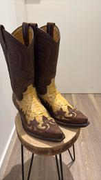 Sendra boots cowboylaarzen maat 40 bruin met python incl ver, Ophalen of Verzenden, Zo goed als nieuw, Bruin, Boots