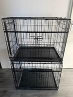 2 hondenbench met schuifdeuren, Ophalen of Verzenden, Zo goed als nieuw