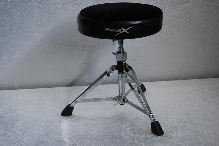 Basix Drumkruk met spindel   <25252226>, Muziek en Instrumenten, Instrumenten | Onderdelen, Gebruikt, Drums of Percussie, Ophalen of Verzenden