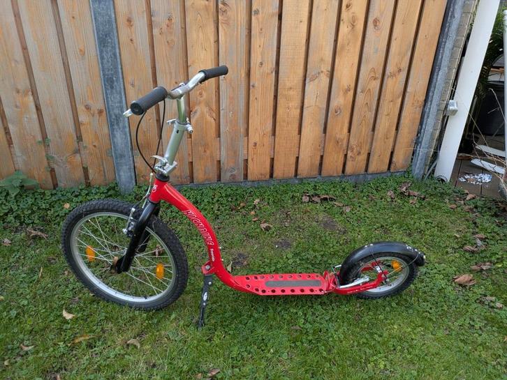 Rode Kickbike Freeride Kleine Step, Fietsen en Brommers, Steps, Gebruikt, Kickbike, Ophalen