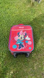Minnie mouse koffertje, Sieraden, Tassen en Uiterlijk, Koffers, Uitschuifbare handgreep, Hard kunststof, Minder dan 50 cm, Ophalen of Verzenden