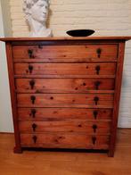 Antieke ladenkast, Huis en Inrichting, Kasten | Ladekasten, Gebruikt, 3 of 4 laden, Minder dan 100 cm, 50 tot 75 cm