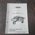 Vicon-Lely Trommelschudder Type E90 - Testrapport, Ophalen of Verzenden