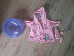 Babyborn setje potje badjas, Ophalen of Verzenden, Zo goed als nieuw, Babypop