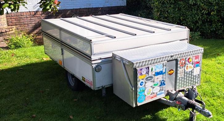 Rapido Comfort 1979, Caravans en Kamperen, Vouwwagens, Overige merken, tot en met 4, Overige kleuren, Aanwezig, Ophalen