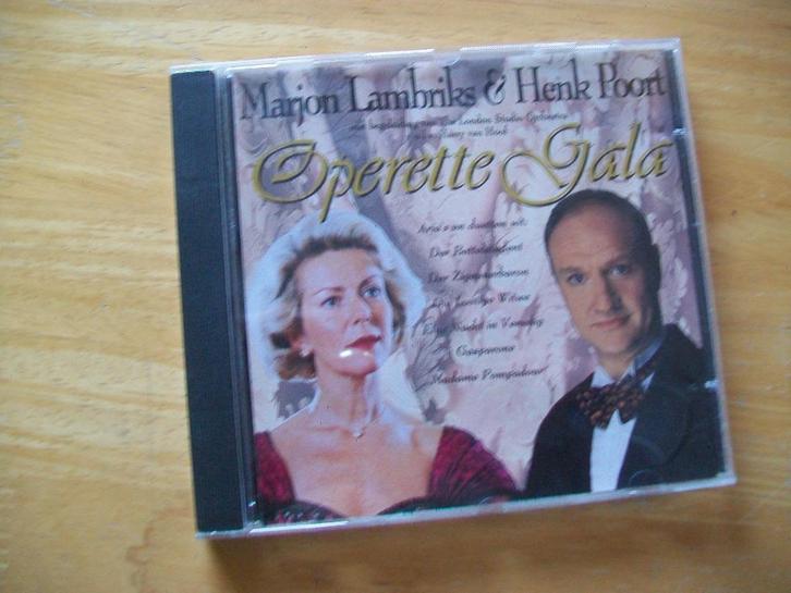 CD Marjon Lambriks, Henk Poort, Operette Gala, Cd's en Dvd's, Cd's | Klassiek, Zo goed als nieuw, Opera of Operette, Ophalen of Verzenden