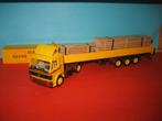 LA-3  Glunz-Holz  MERCEDES met oplegger en lading Herpa, Ophalen of Verzenden, Zo goed als nieuw, Bus of Vrachtwagen, Herpa