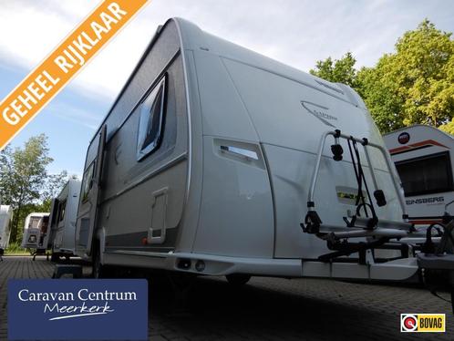 Fendt Saphir 465 SFB + Mover, Caravans en Kamperen, Caravans, Bedrijf, tot en met 4, Rondzit, Fendt, Overige, Fietsenrek, Gascomfoor