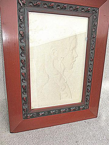 Antieke foto zilver-print reliëf Pieter Pander 1864 - 1919 beschikbaar voor biedingen