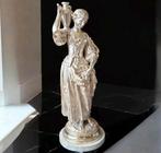 Art Nouveau Vrouw Beeld 72 cm, Ophalen of Verzenden