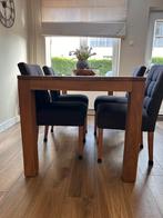 Teakhouten eettafel 180x90, Huis en Inrichting, Tafels | Eettafels, 200 cm of meer, Zo goed als nieuw, Rechthoekig, 50 tot 100 cm