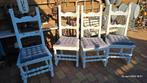 4 witte eetkamerstoelen, Ophalen, Zo goed als nieuw, Wit
