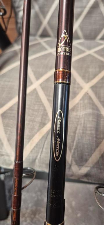 3x Shimano Beastmaster Karperhengels beschikbaar voor biedingen