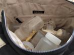 Tas vol Medela flesjes en reserve onderdelen dubbele kolf, Ophalen, Gebruikt, Borstkolf