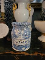 Blauw-witte suikerstrooier Burgess & Leigh, Antiek en Kunst, Ophalen of Verzenden