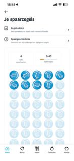 AH glazenzegels, €2 per volle kaart, Hobby en Vrije tijd, Spaarzegeltjes, Ophalen, Winkel, Super of Benzinepomp, Volle spaarkaart