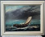 Oud zee schilderijtje, Antiek en Kunst, Ophalen of Verzenden