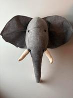 Olifant dierenkop kinderkamer, Ophalen, Zo goed als nieuw, Wanddecoratie