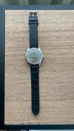 Nieuw! Heren Polshorloge met echt leren crocoprint bandje, Sieraden, Tassen en Uiterlijk, Horloges | Heren, Overige merken, Leer