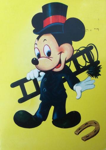 Mickey Mouse als schoorsteenveger, 1970 beschikbaar voor biedingen