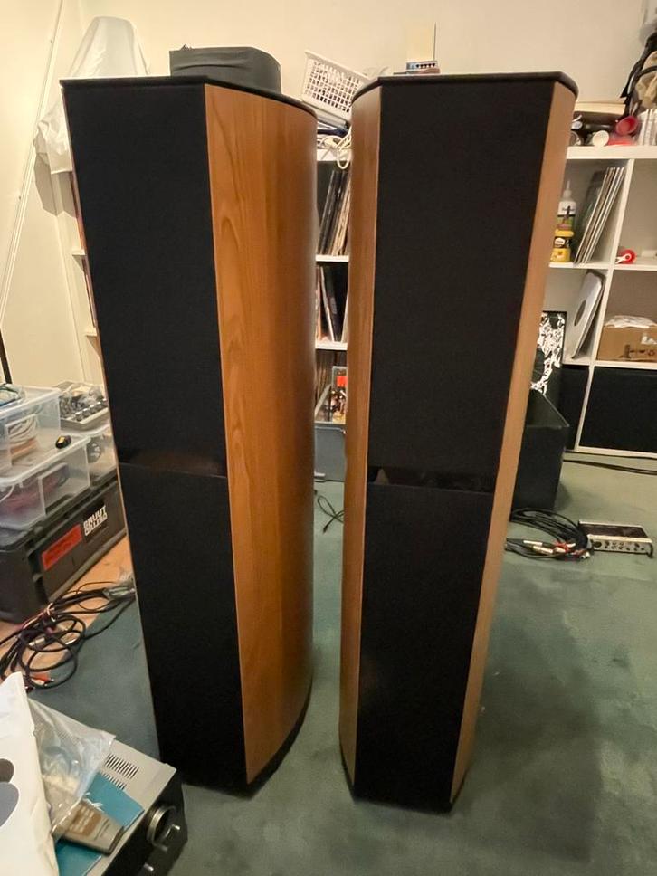 Jamo 707i luidsprekers, Audio, Tv en Foto, Luidsprekers, Zo goed als nieuw, Front, Rear of Stereo speakers, 120 watt of meer, Jamo