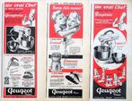 8 vintage advertenties reclames huishoudelijke apparaten 56-, Ophalen