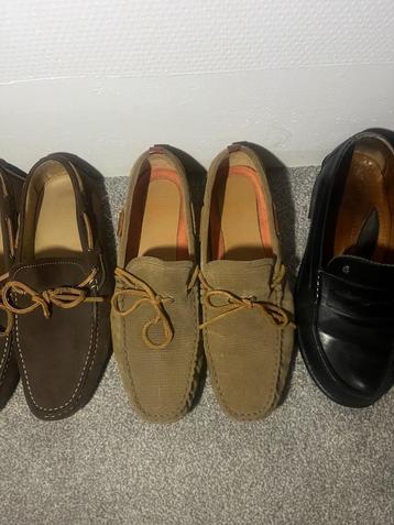 Greve "Bootschoen" 10,5   Beige   z.g.a.n.   45 beschikbaar voor biedingen