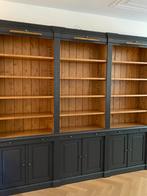 Landelijke Engelse Boekenkasten Bibliotheekkasten Inndoors, Huis en Inrichting, Kasten | Boekenkasten, Nieuw, 25 tot 50 cm, 200 cm of meer