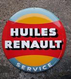 Renault grille emaillen bord garage reclame decoratie borden, Reclamebord, Zo goed als nieuw, Verzenden