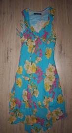 Blauwe Zomerjurk met Bloemprint Tally Weijl (S), Tally Weijl, Blauw, Ophalen of Verzenden, Knielengte