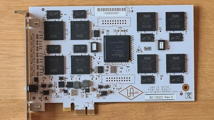 Universal Audio UAD-2 OCTO DSP PCIe Card, Computers en Software, Geluidskaarten, Zo goed als nieuw, Intern, Ophalen of Verzenden